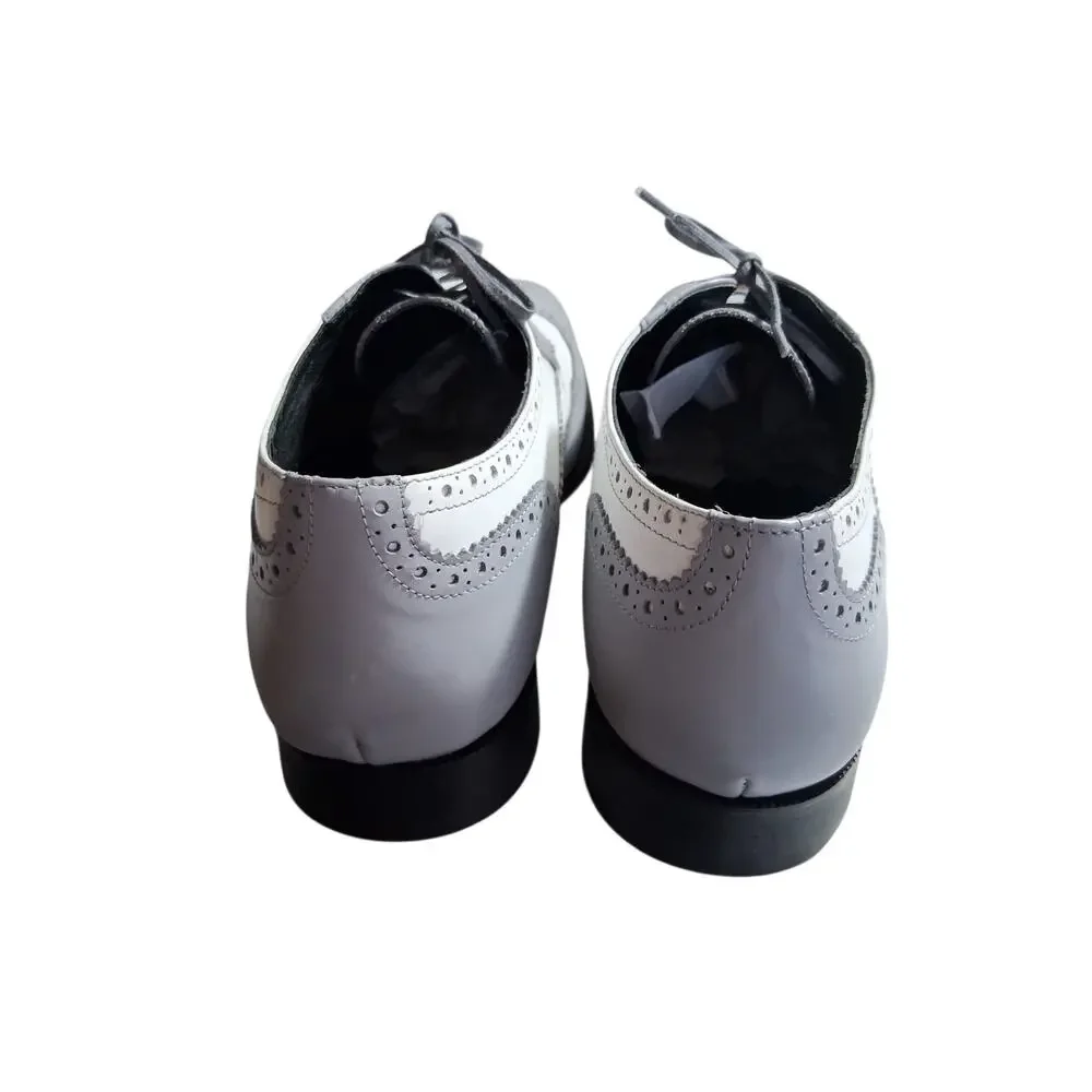 Girotti Handcrafted Leather Mens size 45 (12) Luxury Dress Career Oxford‎ Shoes
